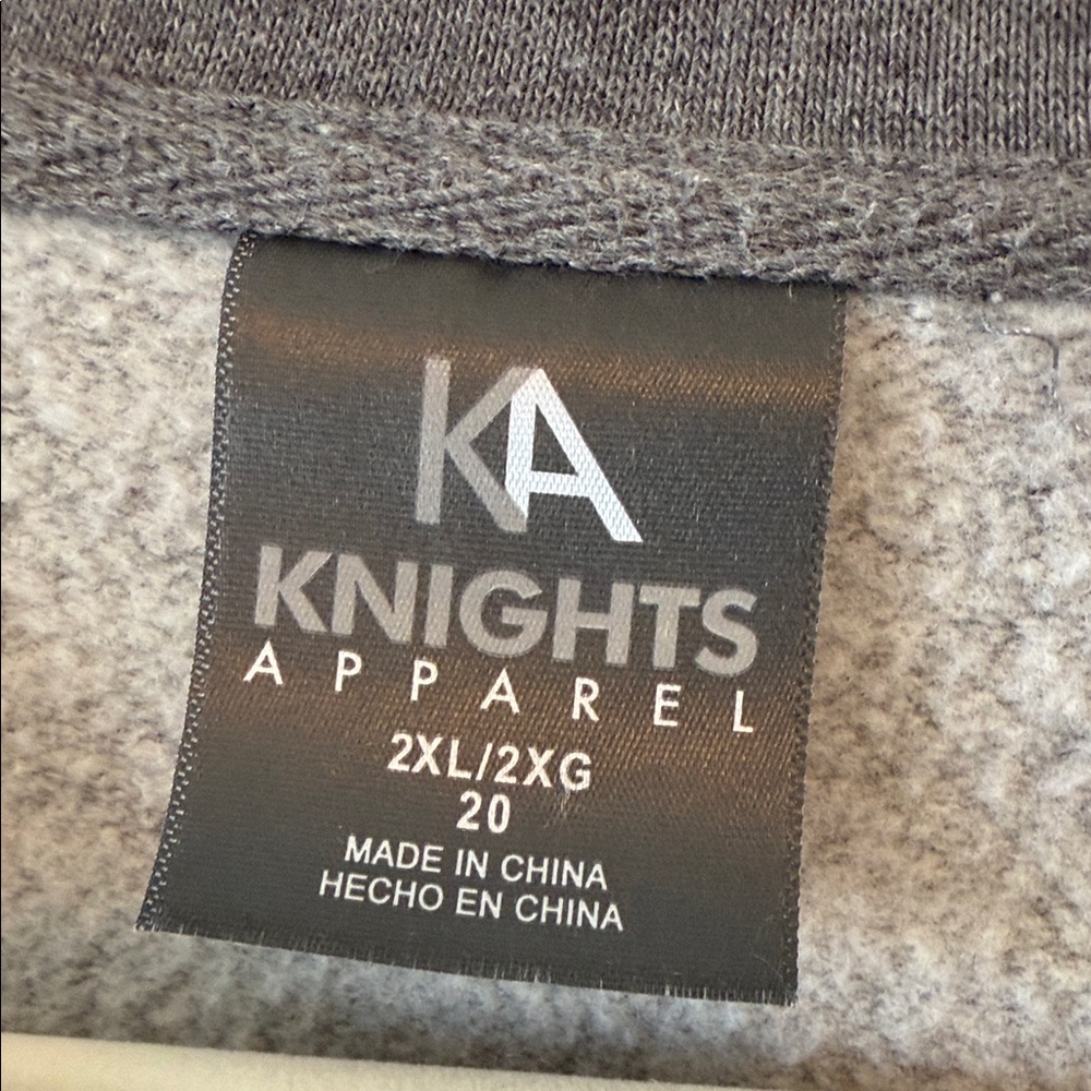 Knights Apparel Gray Seminoles Sweatshirt Size 2X - Picture 6 of 7